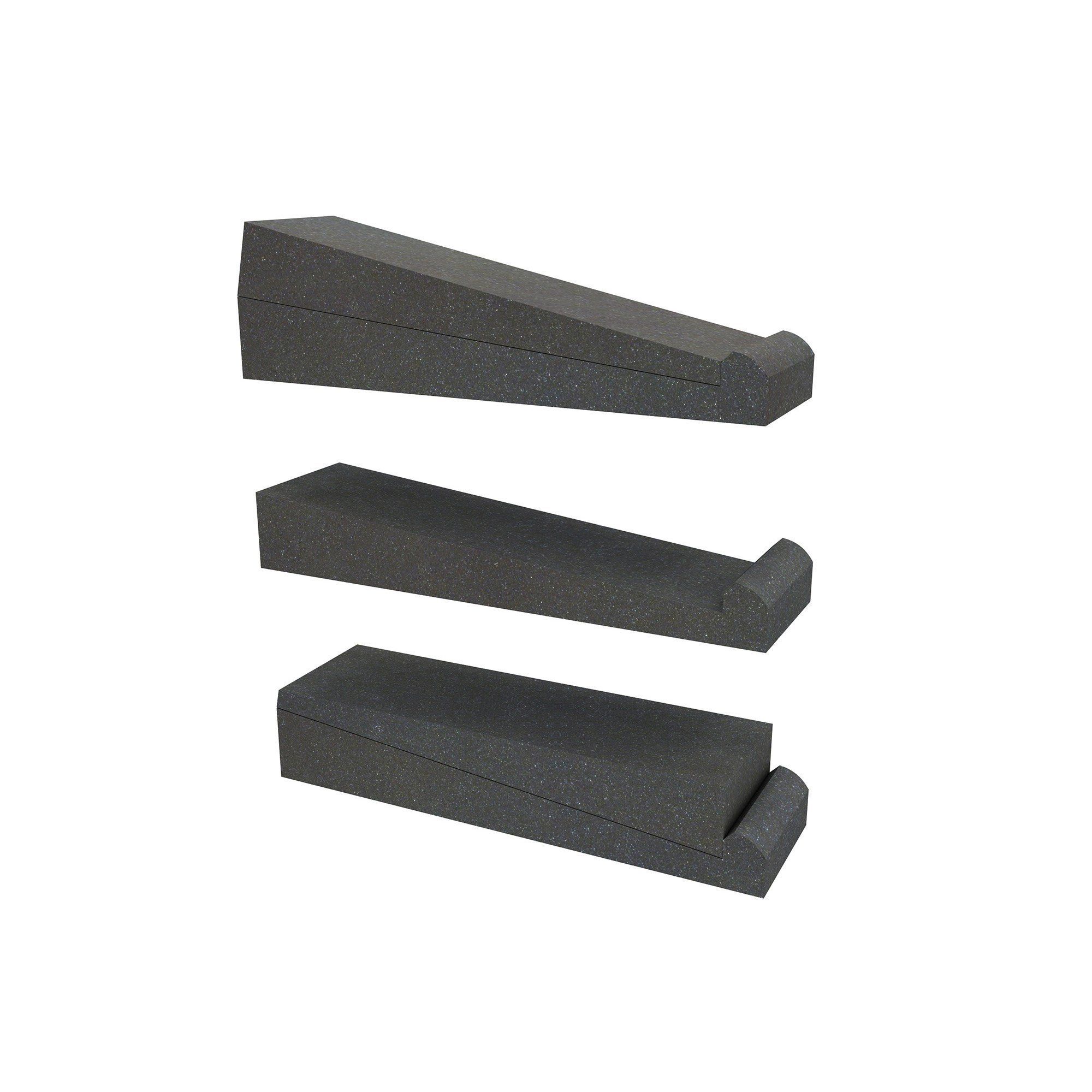 Monpads - absorbeur de bruit EQ Acoustics - coussinets d'isolation pour moniteurs de studio - 27cm x 7,5cm_0