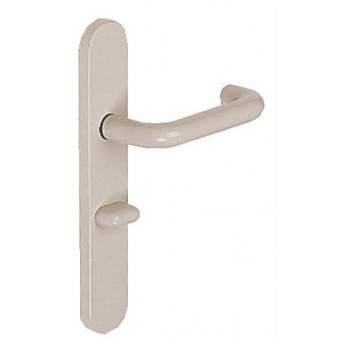 PLAQUES BEC-DE-CANE POUR POIGNÉES DE PORTE - NYLON NOIR - ZL 92 NORMBAU