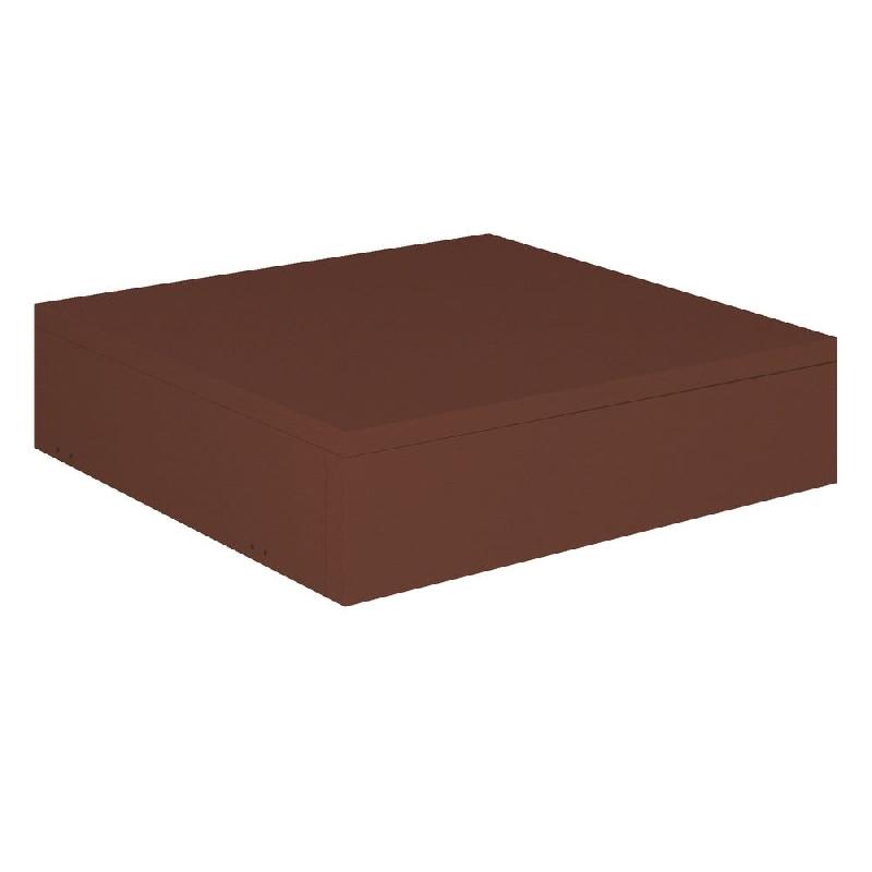 Podium 57,9x57,9x10cm /p Module Queen Vogue H240cm L60cm - lie de vin_0