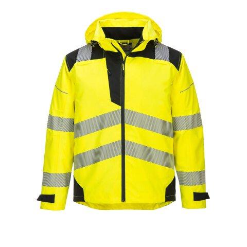 PORTWEST PW360 VESTE IMPER-RESPIRANTE EXTREME PW3 JAUNE/NOIR - TAILLE 6XL