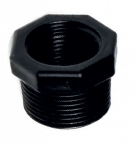 Réduction PP mâle filetée femelle taraudée réduite PN 10 - G 3/4