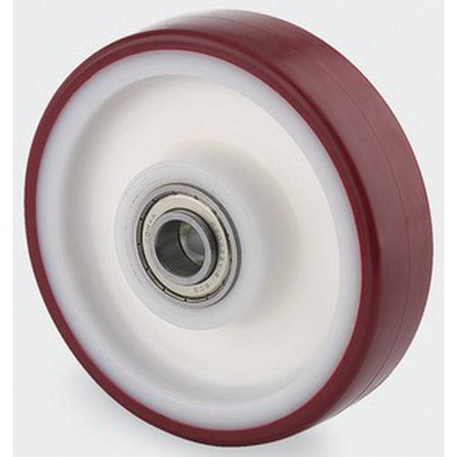 ROUE POLYAMIDE FIXE DIAMÈTRE ROUE 125 MM - TENTE