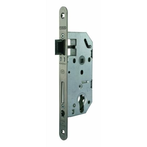 SERRURE À LARDER À CYLINDRE - TÊTIÈRE INOX - AXE 40 MM - MONOMAX FTH THIRARD