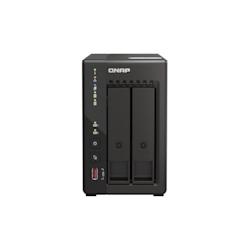 Serveur Nas Qnap Ts 253e 8g 2 Baies 2.5+3.5 Sata 6gb S 3gb S - TS-253E-8G_0
