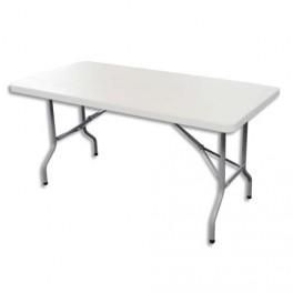 SODEMATUB TABLE PLIANTE POLYETHYLÈNE FORMAT 182 X 76 X 74 CM