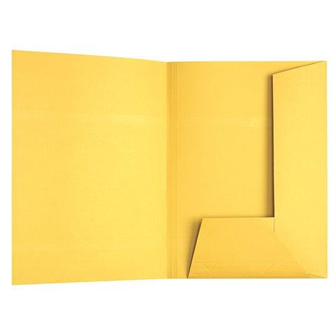 SOUS-DOSSIER 2 RABATS ESSELTE 23 X 31 CM COULEUR - PAQUET DE 100 - ESSELTE