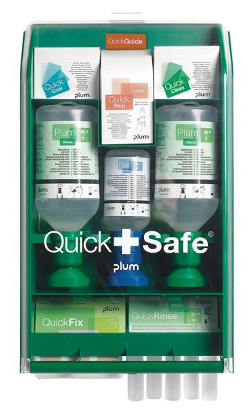 STATION LAVAGE OCULAIRE QUICK SAFE INDUSTRIE COMPLÈTE