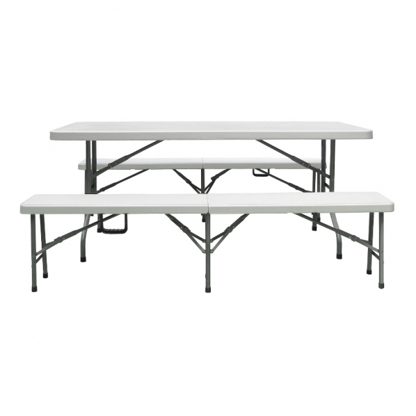 Table Rectangle Pliante 2 Bancs Pliants Table Avec 2 Bancs Comparer Les Prix De Table Rectangle Pliante 2 Bancs Pliants Table Avec 2 Bancs Sur Hellopro Fr