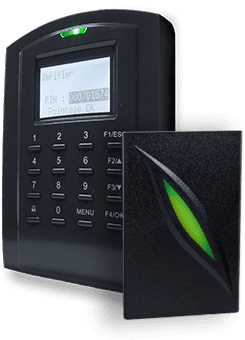 Terminal de contrôle d'accès TA 13 - avec écran rétroéclairé, lecteur RFID et connexion TCP/IP_0