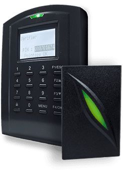 Terminal de contrôle d'accès TA 15 - avec écran rétroéclairé, lecteur RFID et connexion TCP/IP_0