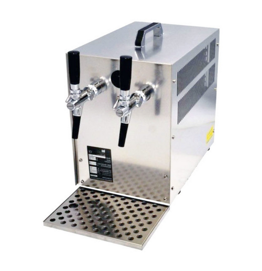 Tireuses à bière professionnelles - 2 becs 60L/h - dimensions : 255 x 390 x 420 mm_0