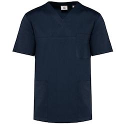 Tunique médicale manches courtes polycoton WK. Designed To Work marine T.4XL WK Designed To Work - bleu polyester 3663938351209_0