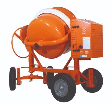 Bétonnière BP500 4R - SIRL - capacité cuve 450L, couronne en fonte, transmission par chaîne_1