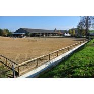 Clôture de carrière - Horse Stop - Lice Classic 1 lice, 1m20 - Pin sylvestre traité autoclave - Réf. Ch12180-1_0