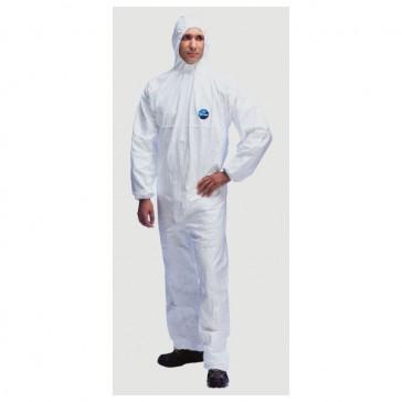 Combinaison jetable Tyvek Industry TM - col, élastiques et rabat - Catégorie 3 / Type 5-6_0
