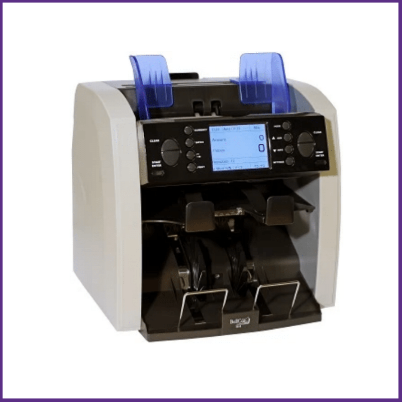 Compteuse de billets BellCount S515 - Scanner CIS recto verso - 20 devises - AG S515_0