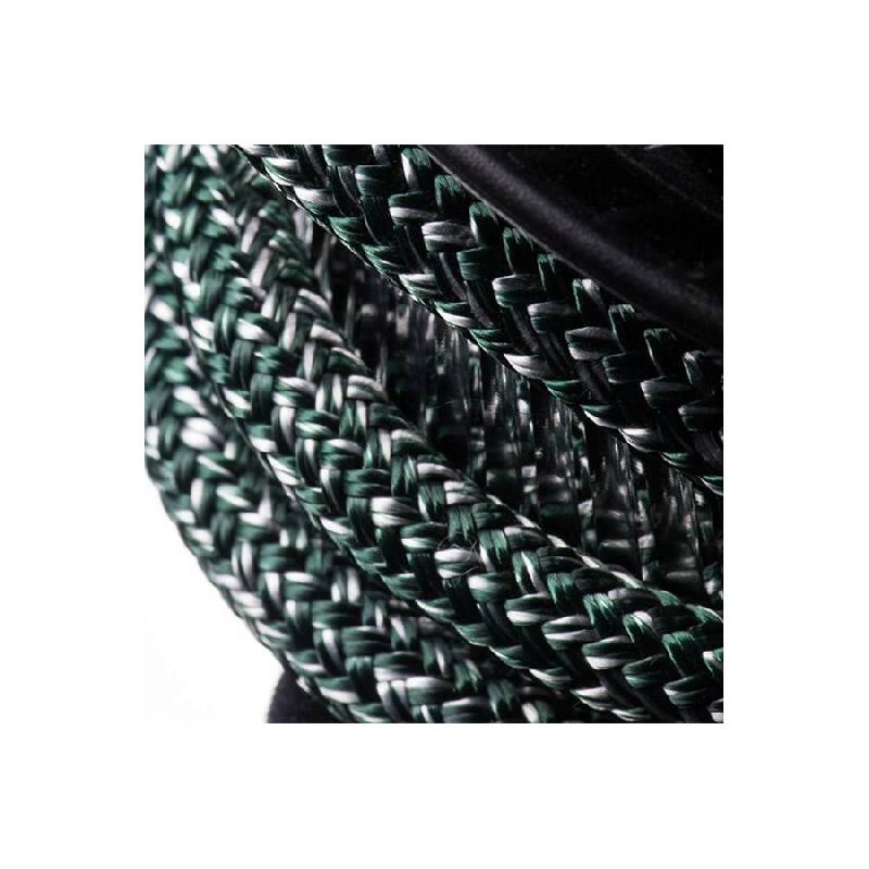 Cordage drisse grande croisière & compétition Dyneestar 605 - Cousin Trestec - Vert - Diamètre 8 mm_0