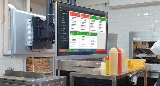 Ecran de production pour cuisine - Pour connexion à tous les systèmes de prise de commandes_0