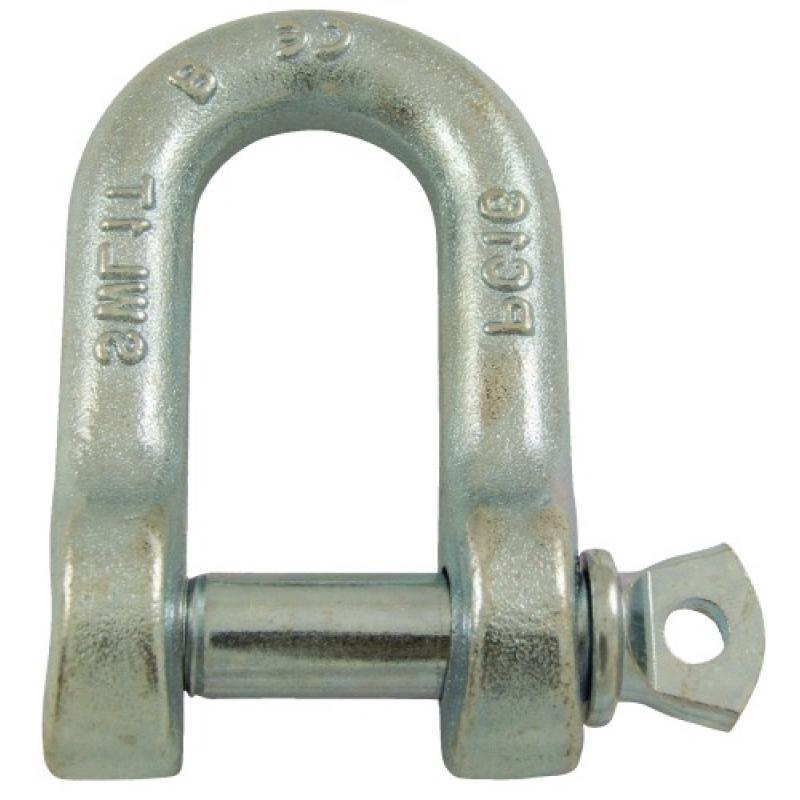 Pack De 5 Manilles D'ancrage à Vis En Acier Galvanisé 1/2'' - West Marine 19167600 - Neuves