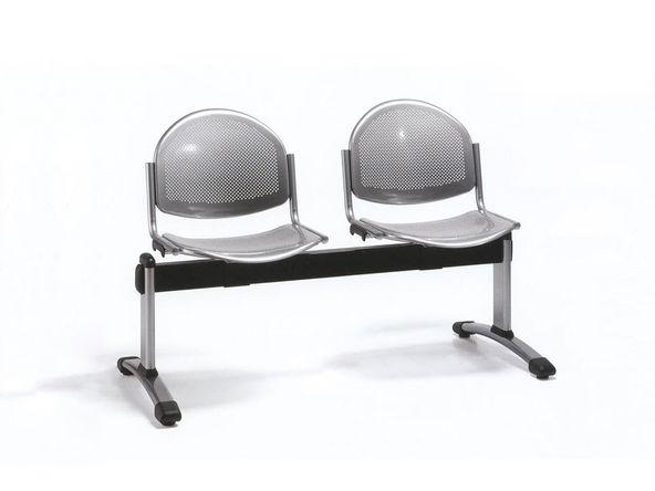 Chaises sur poutre robuste et confortable Iron 2 à 5 places pas cher_0