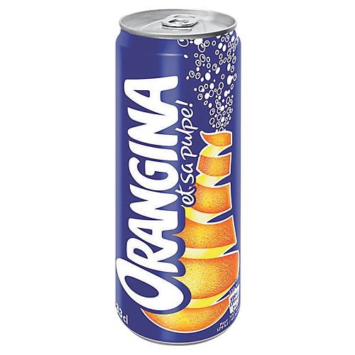 ORANGINA CANETTE - 24 UNITÉS DE 330 ML