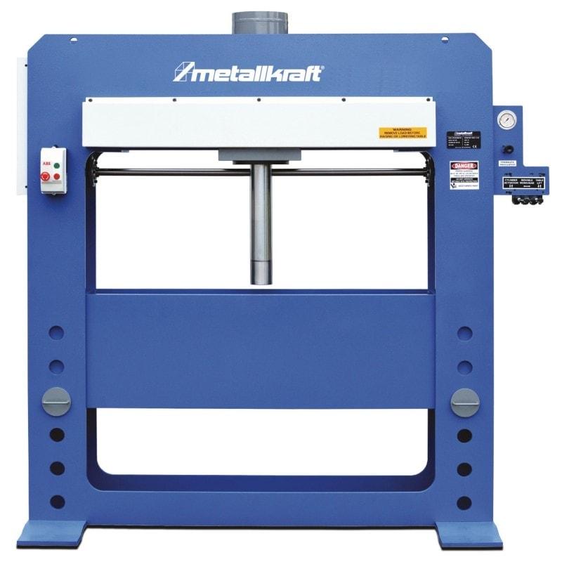 Presse motorisée Metallkraft WPP 100 VH - hydraulique, robuste et flexible pour utilisation intensive_0