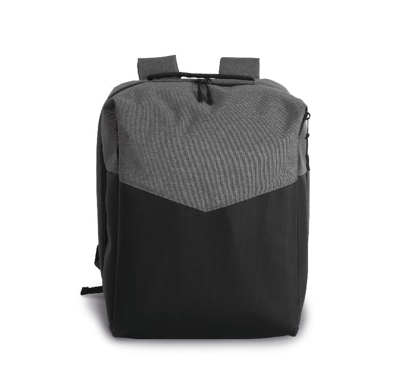 Sac à dos business décontracté Kimood - polyester - Réf: KI0153 - pour ordinateur 13'' et tablette 11''_0