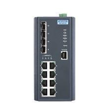 Switch Rail Din industriel L3 - 8 ports Gb + 4 SFP managé - Température -40°C à 75°C - Référence: EKI-9612G-4FI-AE_0