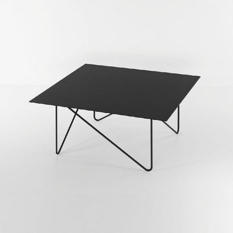Table basse SHAPE acier couleur noir_0