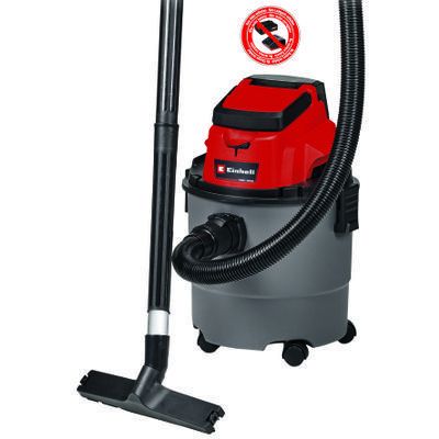 Tc-vc 18/15 li-solo - aspirateur poussière et eau - einhell - 15 l_0