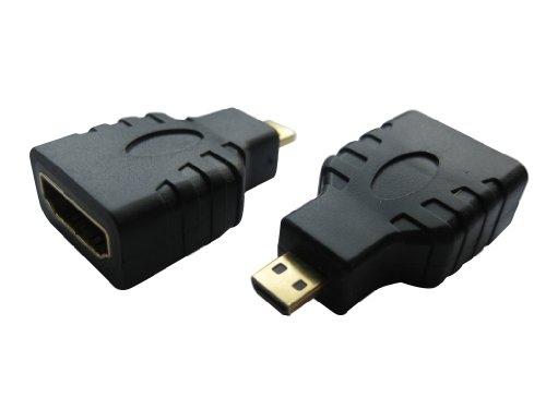 Adaptateur SANDBERG Micro HDMI M - HDMI F, référence 508-79 - Compatible câble HDMI standard_0
