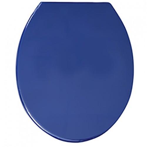 ABATTANT WC - POLYPROPYLÈNE - CHARNIÈRES PS - BLEU MARINE MSV