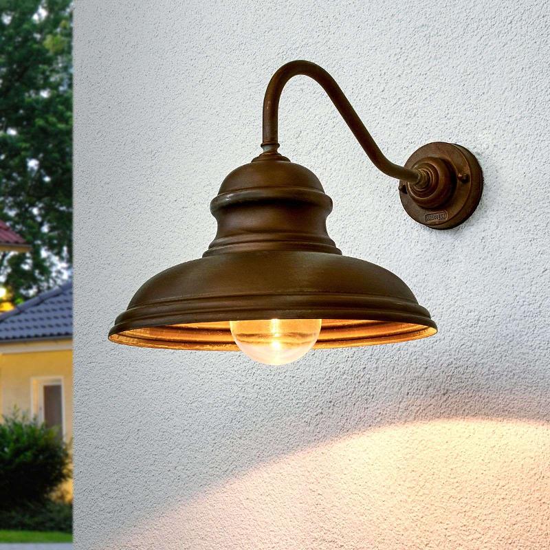 MORETTI LUCE APPLIQUE MURALE ALESSIA EN LAITON ANTIQUE
