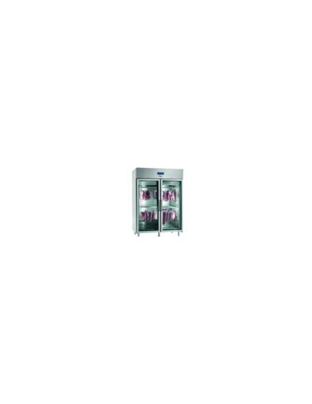 Armoire de maturation pour viandes - inox 2 portes pleines GN 2/1 - Référence : VIANDE 2PV_0