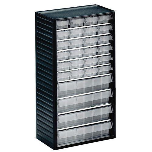 ARMOIRE TIROIRS TRANSPARENT SANS SÉPARATION - TRESTON