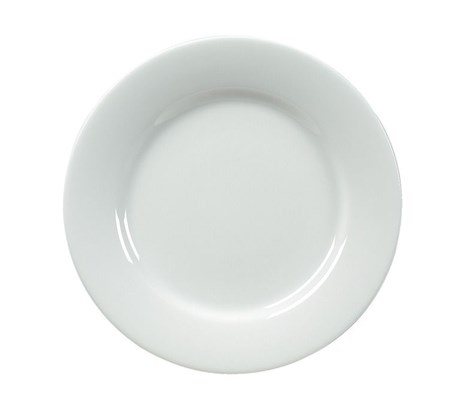 ASSIETTE CREUSE JULIA BLANCHE 22 CM (VENDU PAR 10)