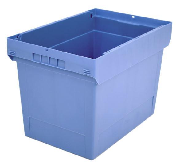 Bac de distribution - Série MB - Modèle standard - Type MB64421 - 600x400x423 mm - 74L - PP - Bleu-gris_0