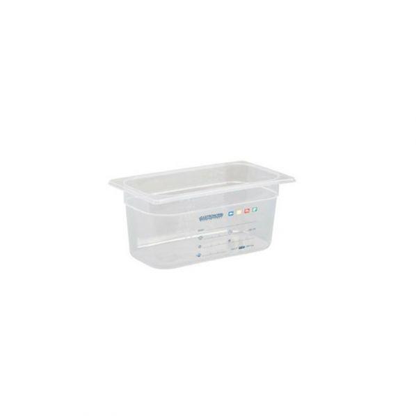 Bacs de stockage alimentaire gastronorme - 3 à 8L - Polypropylène transparent - Marque Rolléco_0