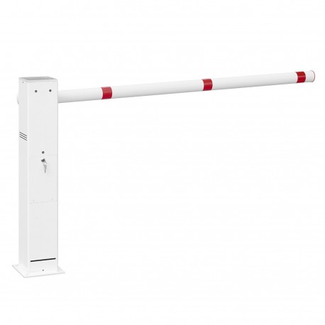 Barrière levante électrique solaire - Fiable, compacte et durable - Largeur de passage 1 à 2,5 m - Batterie 6V, 12A rechargeable_0