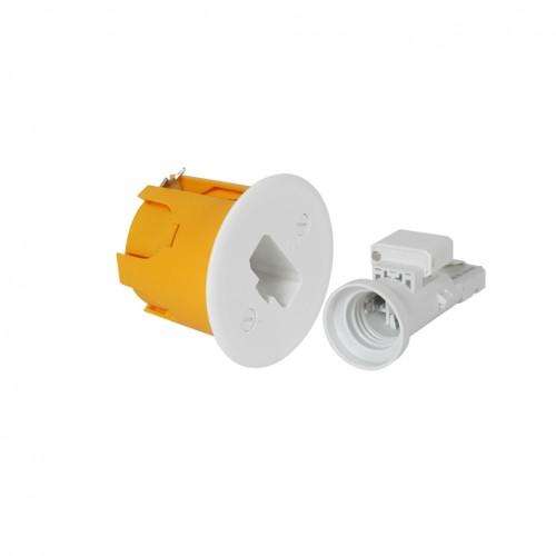 BOITE D'ENCASTREMENT D'APPLIQUE - DCL E27 - POUR CLOISON CREUSE DEBFLEX