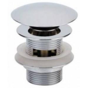 BONDE À OUVERTURE/FERMETURE PAR PRESSION H 58 MM POUR VASQUE AVEC TROP PLEIN VALENTIN