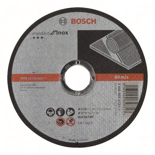 BOSCH 25 DISQUES À TRONÇONNER STANDARD FOR INOX