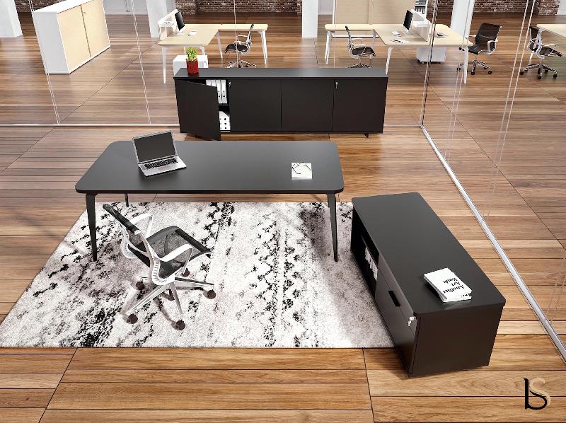 Bureau Manager Blade - Alea - 140, Noir_0