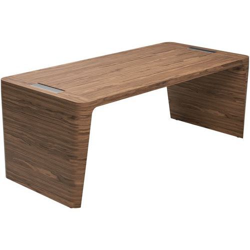 BUREAU X10 210 X 100 X 76 NOYER AMÉRICAIN - QUADRIFOGLIO