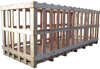 Caisses en bois claire-voie - Dimobox - adaptées à tout mode de transport et produits résistants aux intempéries_0