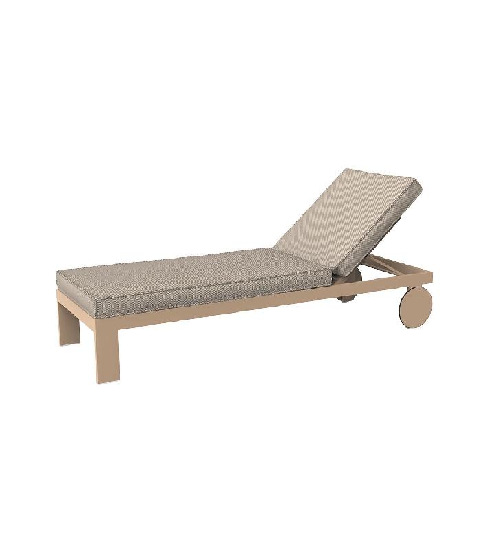 Chaise longue Posidonia - camel_0