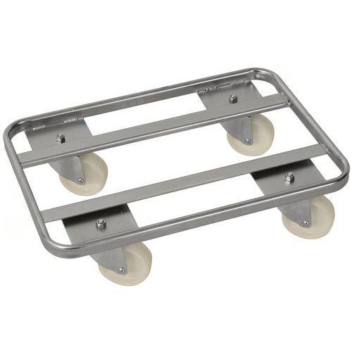 CHARIOT CADRE GALVANISÉ L600XL400 XH160MM - KONGAMEK