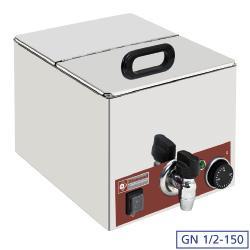 Chauffe-aliment électrique GN 1/2 - 150 mm - thermostat de régulation +65° +90°C - modèle CAH/12_0