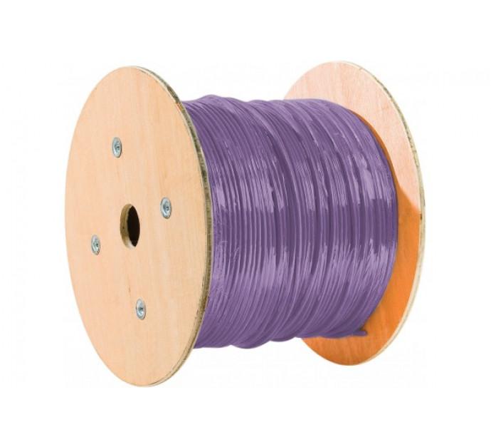Dexlan - Câble double monobrin F/UTP CAT6 violet LS0H RPC Eca - 305 m - 250 MHz - 100% cuivre_0