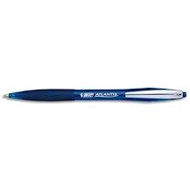 ECRITURE ATLANTIS SOFT STYLOS-BILLE RETRACTABLES POINTE MOYENNE (1,0 MM) - ENCRE BLEUE - LOT DE 11